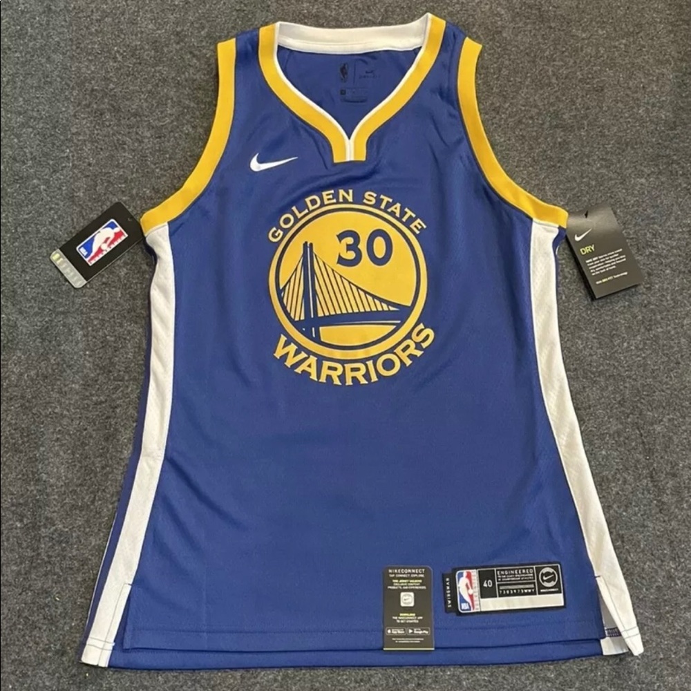 Golden State Warriors Curry Jersey 867034-495 MED